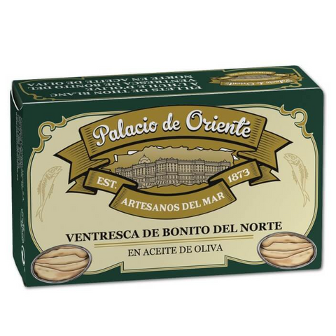 White Tuna Belly in Olive Oil Palacio de Oriente|Ventresca de Bonito del Norte en Aceite Oliva Palacio de Oriente